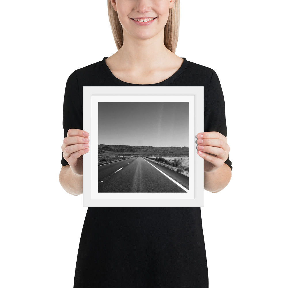 The Open Road {a framed photo paper poster}