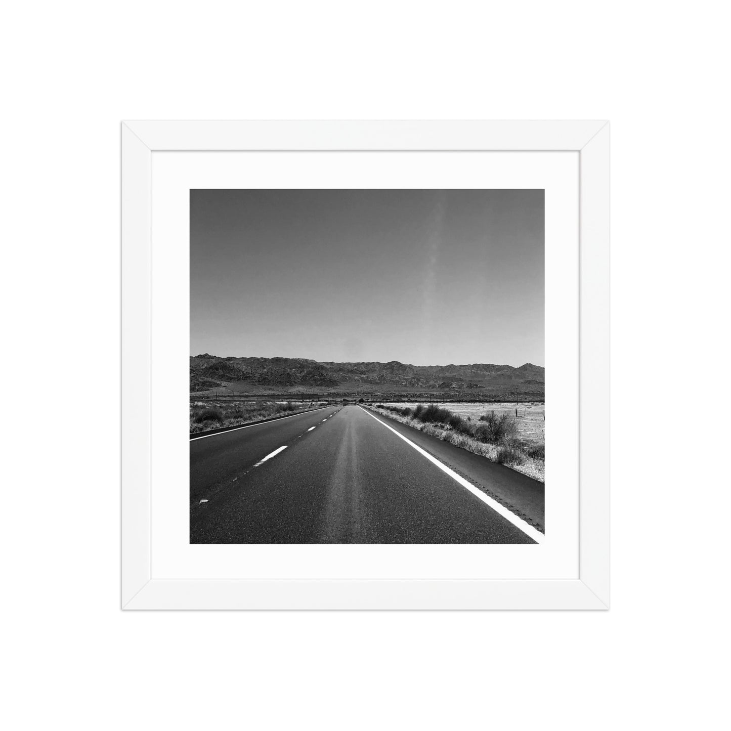 The Open Road {a framed photo paper poster}