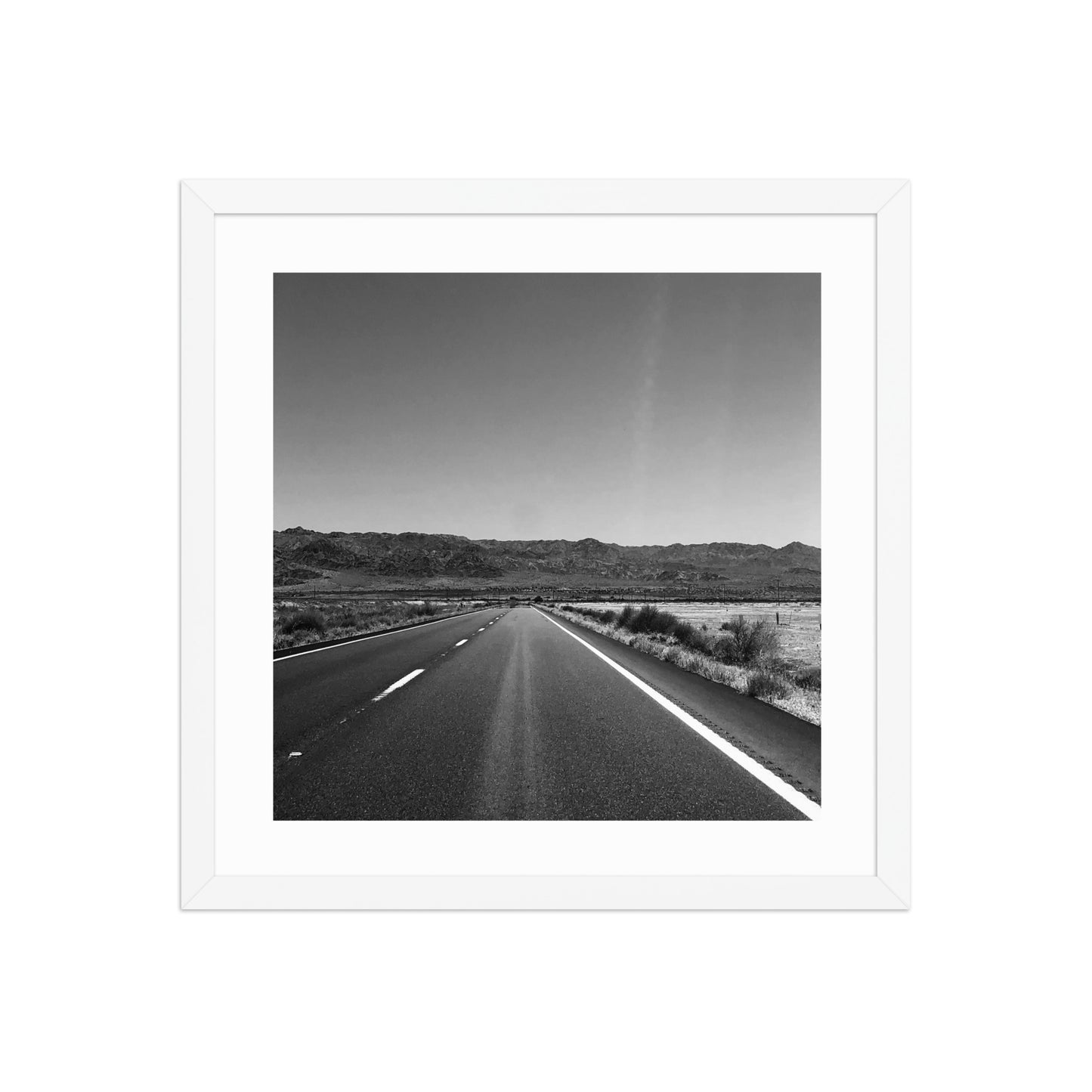 The Open Road {a framed photo paper poster}