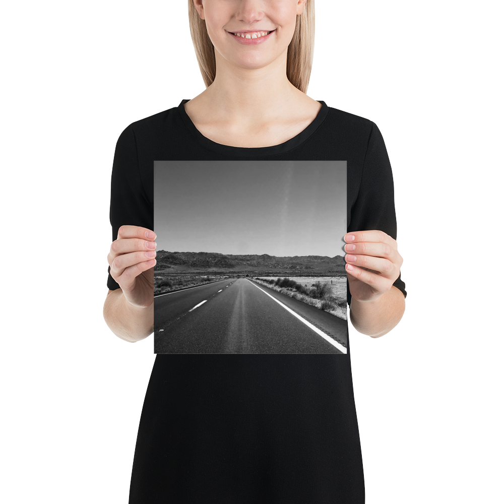 The Open Road {a photo paper poster}