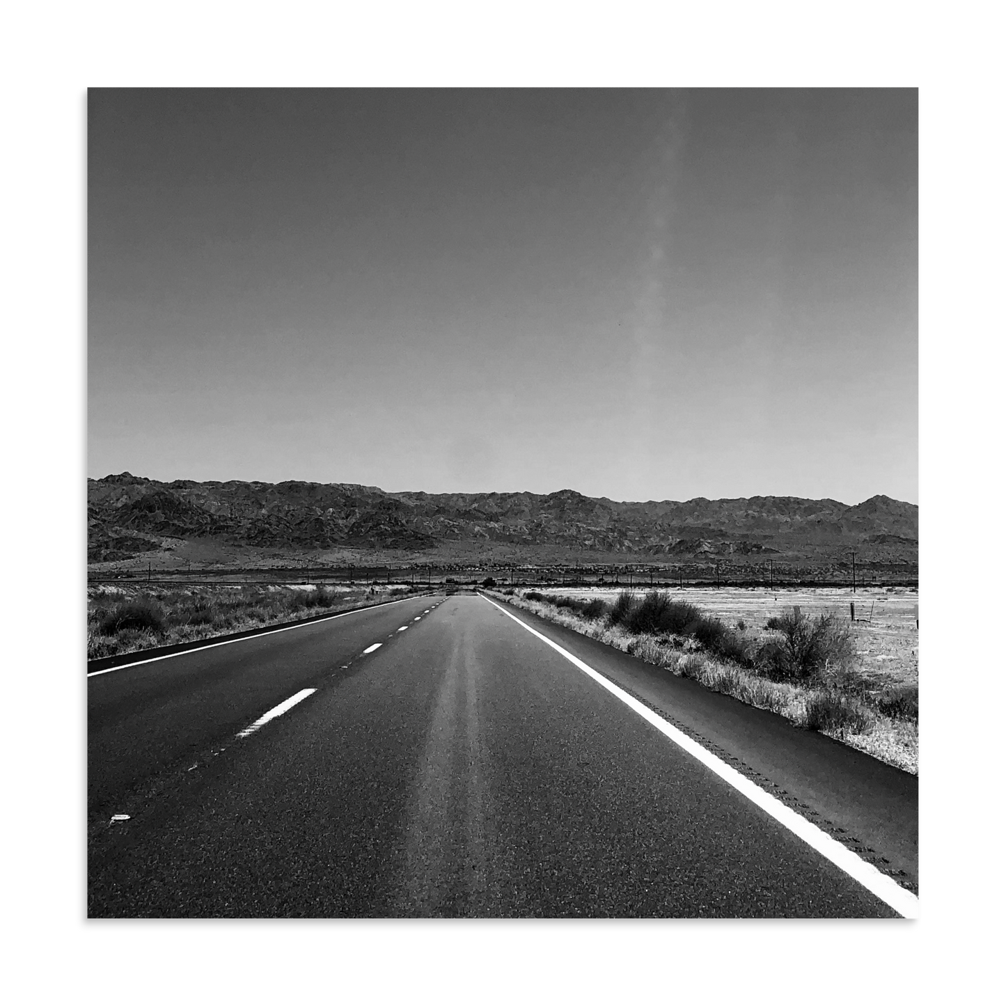 The Open Road {a photo paper poster}