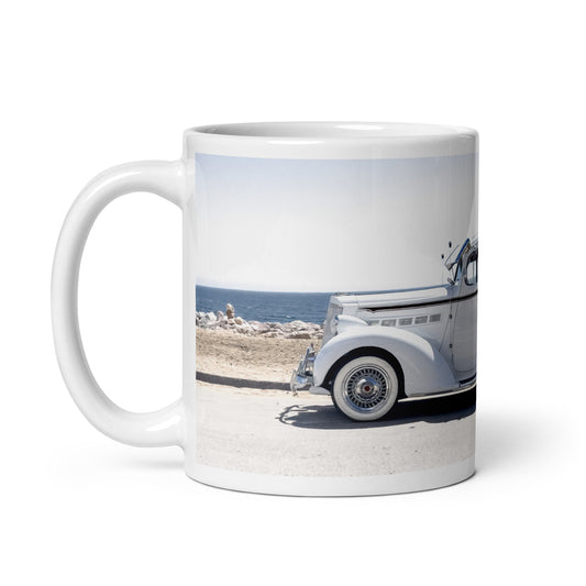 Balanced Beach Buggy {a white glossy mug}
