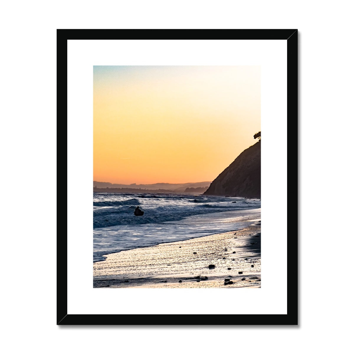 Good Morning | Good Night Framed & Mounted Print