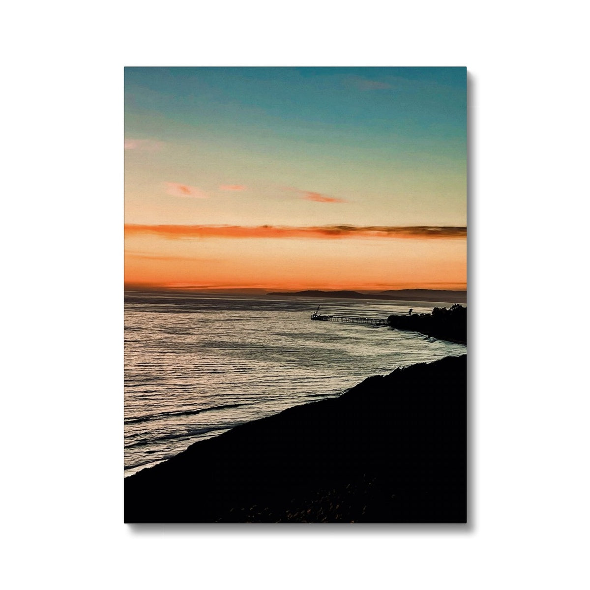 Santa Barbara Sunset Canvas