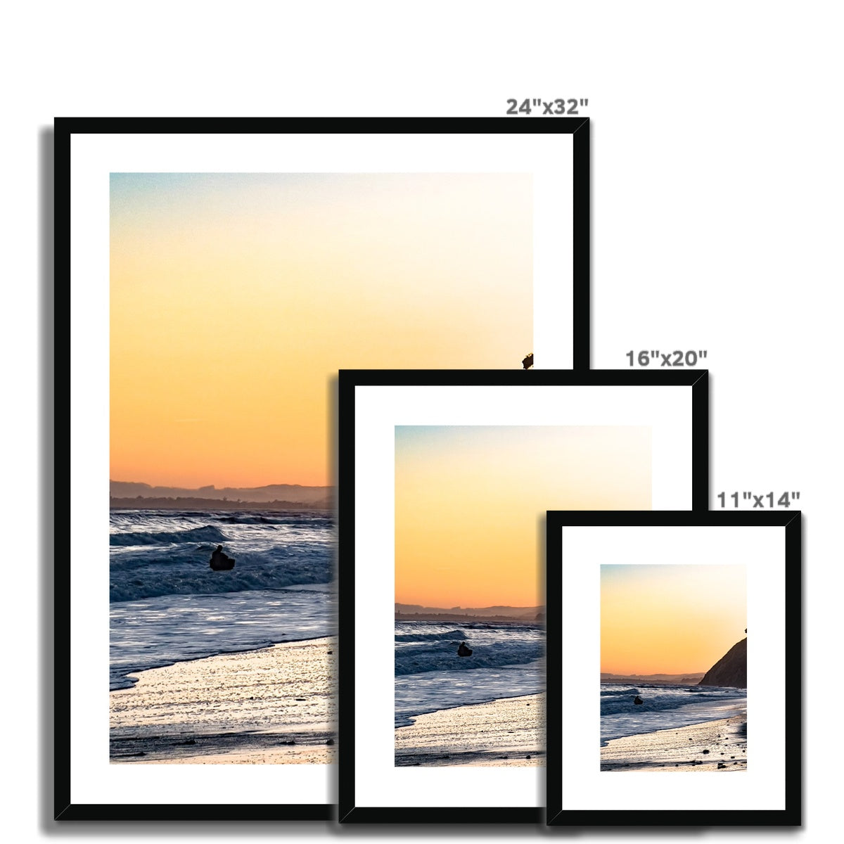 Good Morning | Good Night Framed & Mounted Print