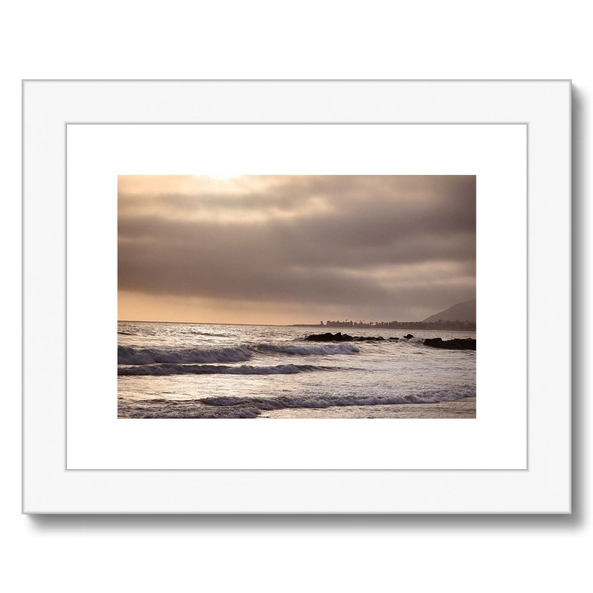 Moody Sunday Framed & Mounted Print