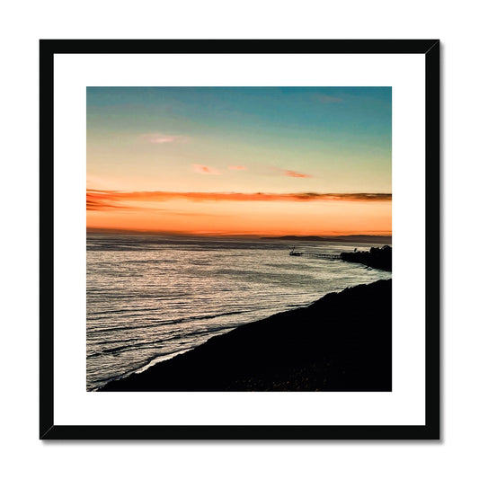 Santa Barbara Sunset Framed Print