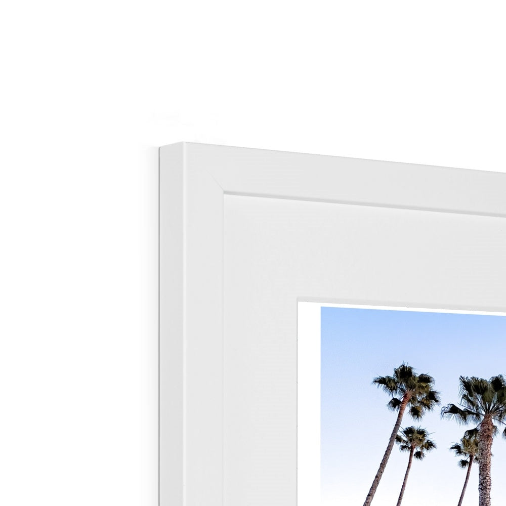 Safety Among the Palms Framed & Mounted Print