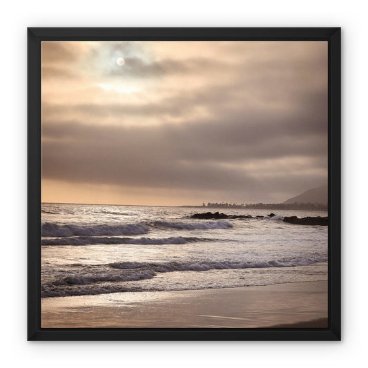 Moody Sunday Framed Canvas