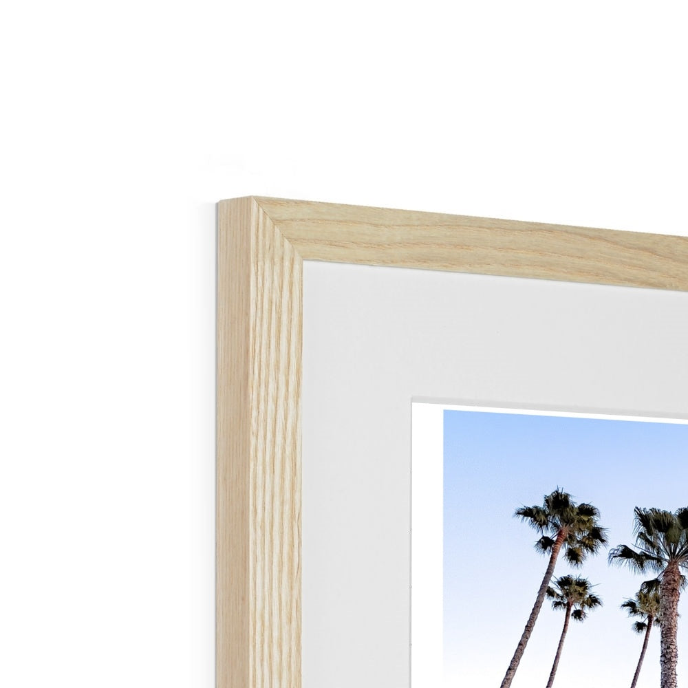 Safety Among the Palms Framed & Mounted Print