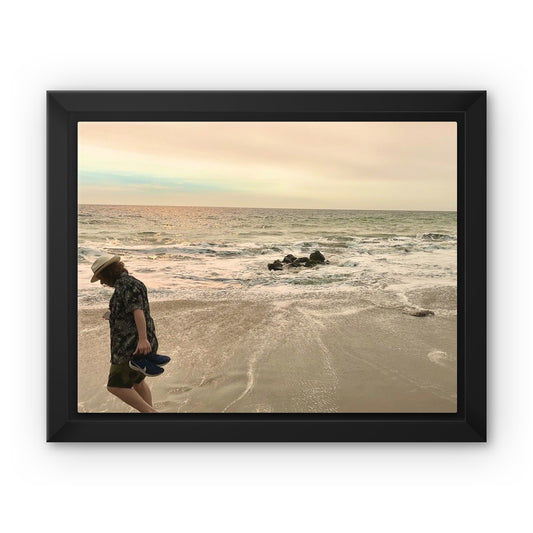 Point Dume Framed Canvas