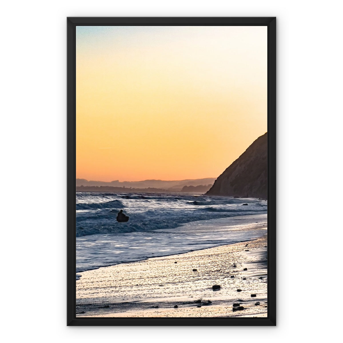 Good Morning | Good Night Framed Canvas