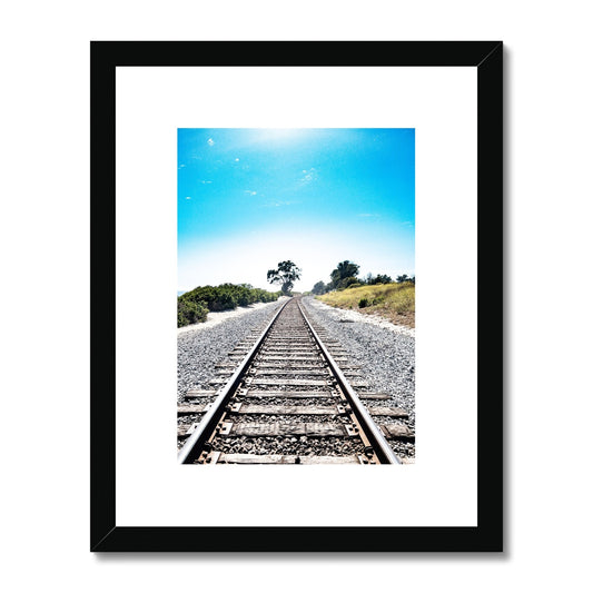 Pacific Surfliner Framed & Mounted Print