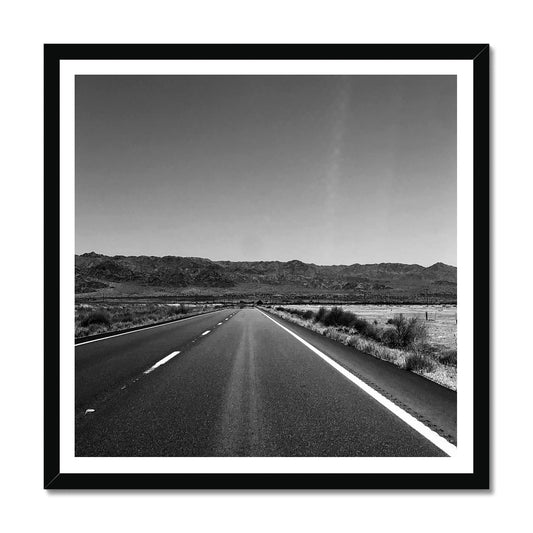 The Open Road Framed Print