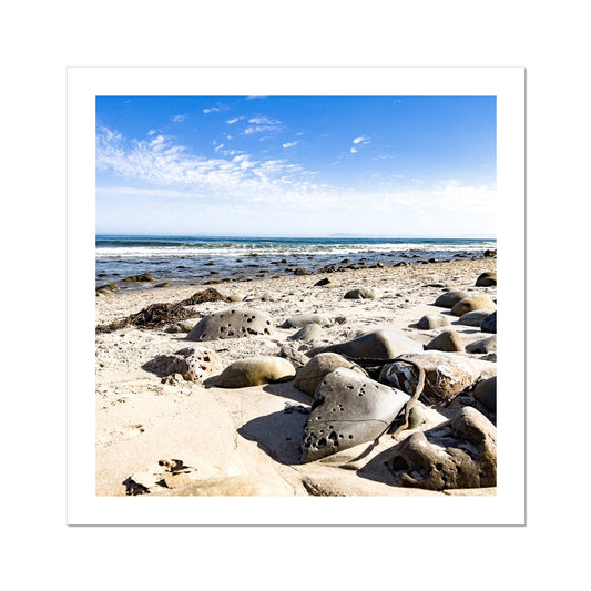 Rincon Beach Photo Art Print