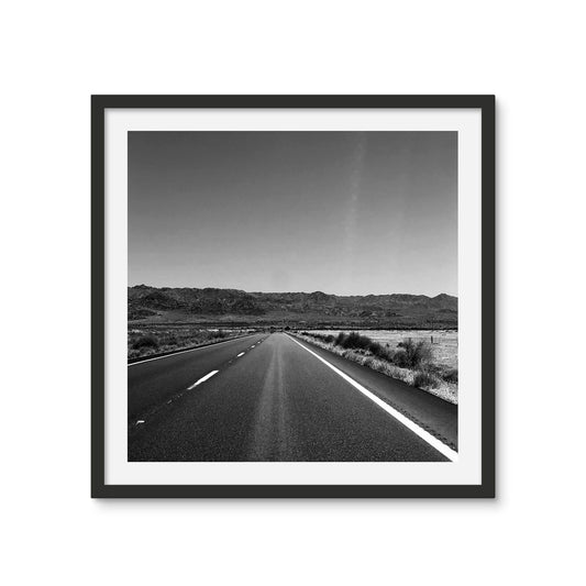 The Open Road Framed Photo Tile