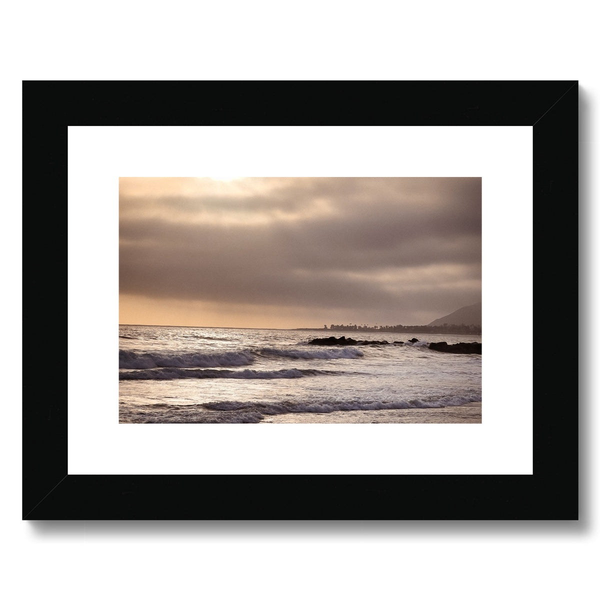 Moody Sunday Framed & Mounted Print