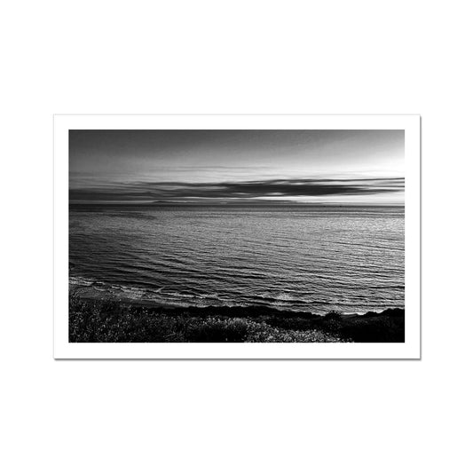 Idyllic (b+w) Photo Art Print