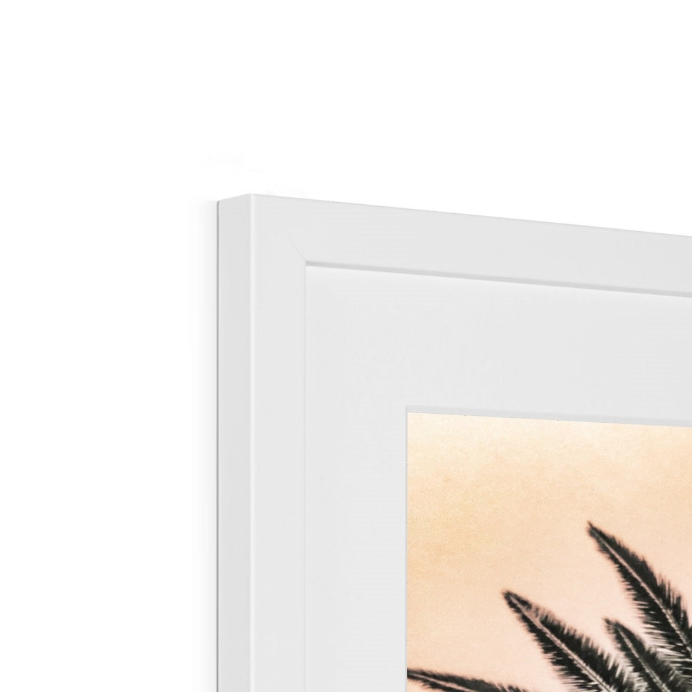 Tinty Palm Framed & Mounted Print