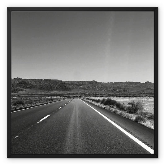 The Open Road Framed Canvas