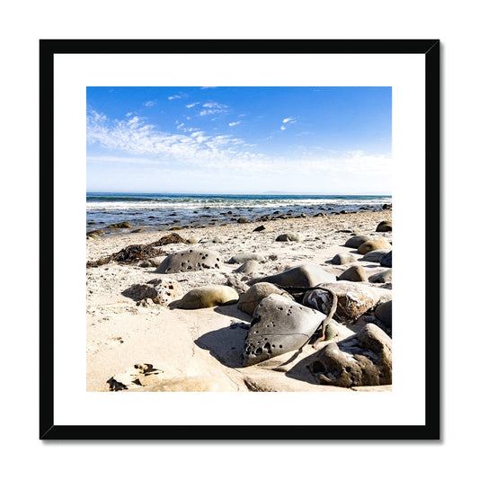 Rincon Beach Framed Print