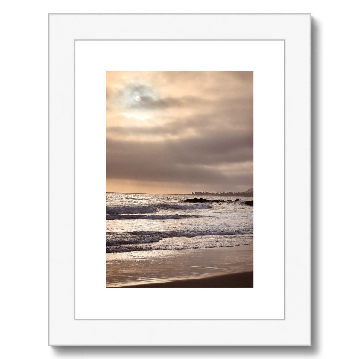 Moody Sunday Framed & Mounted Print