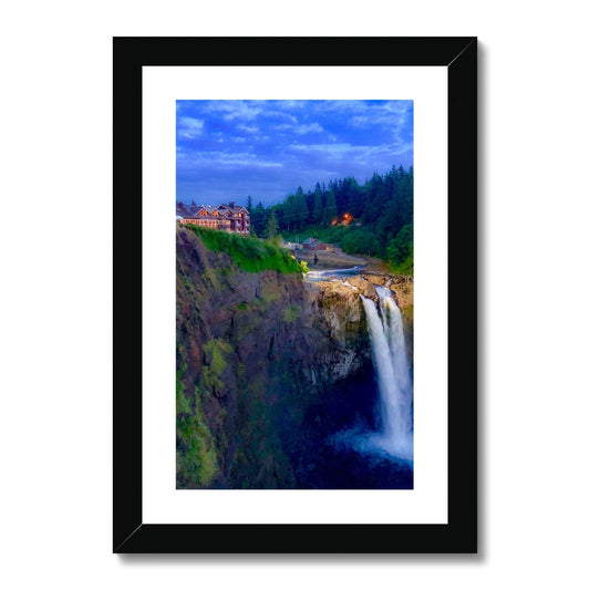 Snoqualmie Falls Framed & Mounted Print