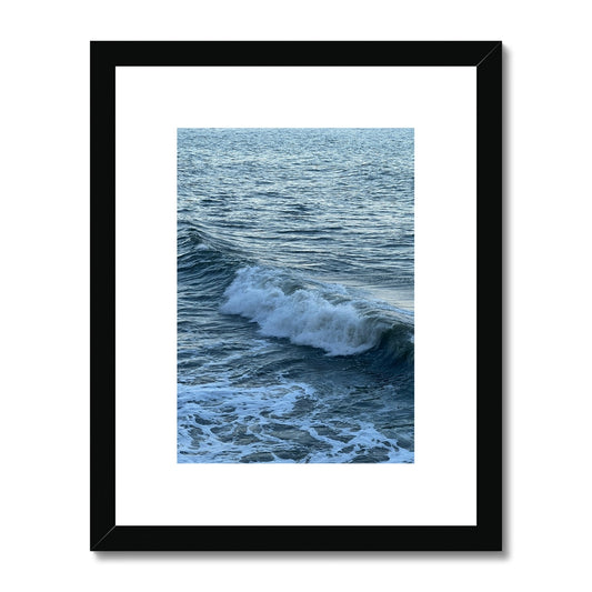 Wave Framed & Mounted Print