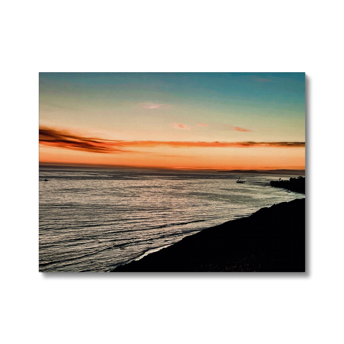 Santa Barbara Sunset Canvas