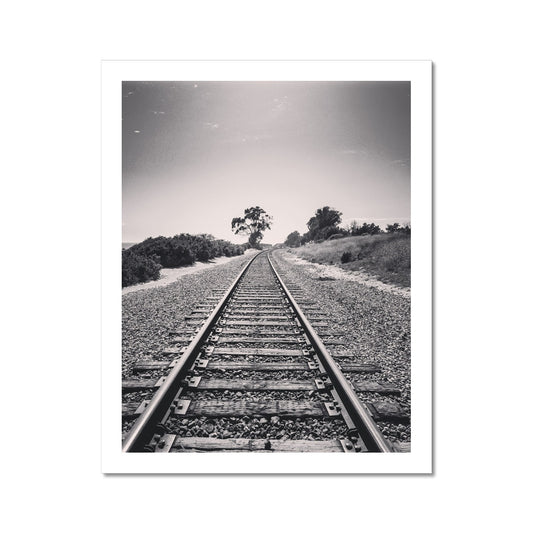 Pacific Surfliner  (b+w) Photo Art Print