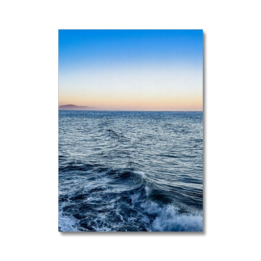 Pacific Ocean at Sunset Canvas