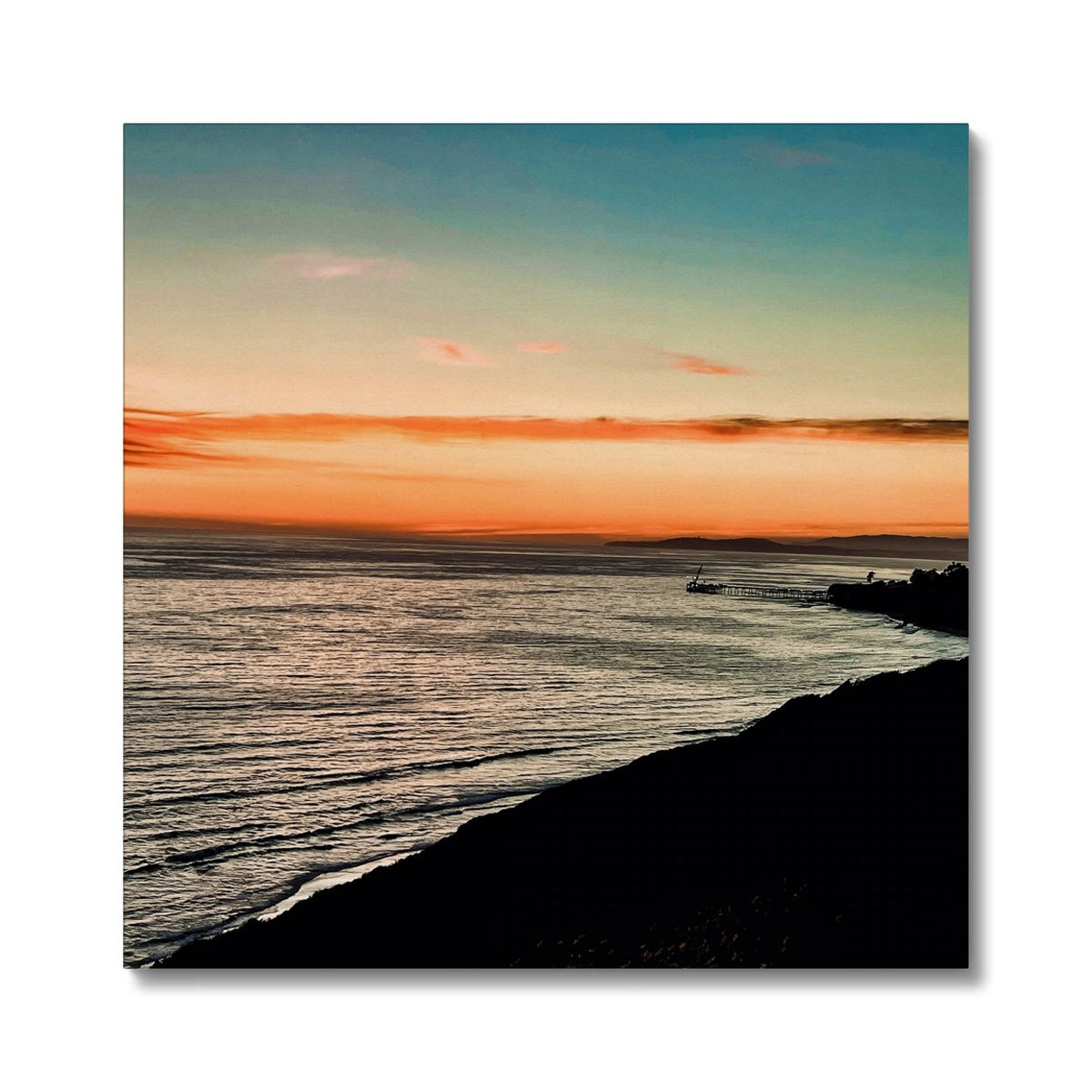 Santa Barbara Sunset Canvas